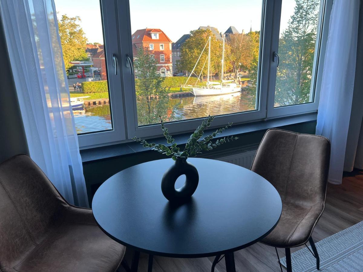 Gemuetliches Studio Im Stadtkern Mit Kanalblick Emden Buitenkant foto